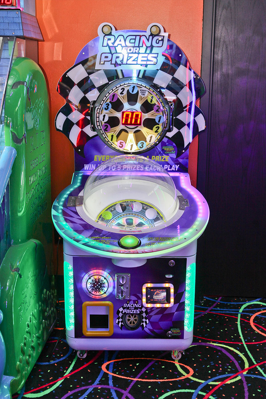 Raging For Prizes Game at Nowhere Arcade